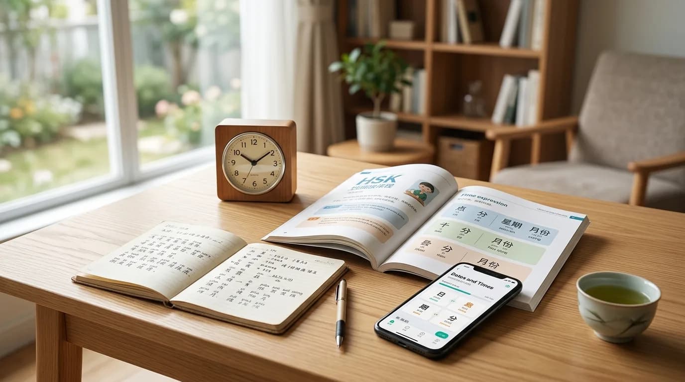 Từ vựng thời gian tiếng Trung: Cách nói giờ, ngày tháng chuẩn xác nhất theo HSK 3.0
